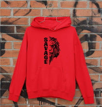 Load image into Gallery viewer, Savage Lion Unisex Hoodie for Men/Women-Red-Ektarfa.online
