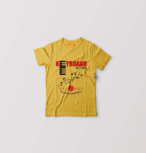 Load image into Gallery viewer, Piano Keyboard Kids T-Shirt for Boy/Girl-Golden Yellow-Ektarfa.online
