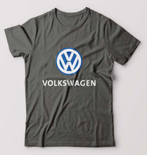 Load image into Gallery viewer, Volkswagen T-Shirt for Men-S(38 Inches)-Charcoal-Ektarfa.online

