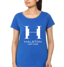 Load image into Gallery viewer, Halston T-Shirt for Women-Royal Blue-Ektarfa.online
