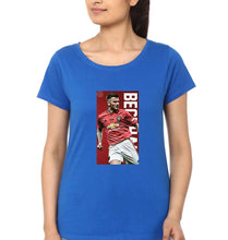 Load image into Gallery viewer, David Beckham T-Shirt for Women-Royal Blue-Ektarfa.online
