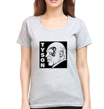 Load image into Gallery viewer, Mike Tyson T-Shirt for Women-Grey Melange-Ektarfa.online
