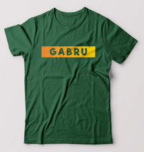 Load image into Gallery viewer, Gabru T-Shirt for Men-Bottle Green-Ektarfa.online
