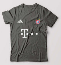 Load image into Gallery viewer, FC Bayern Munich 2021-22 T-Shirt for Men-Charcoal-Ektarfa.online

