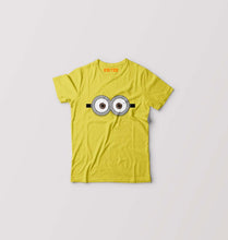 Load image into Gallery viewer, Minion Pop Eyes Kids T-Shirt for Boy/Girl-Yellow-Ektarfa.online
