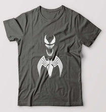 Load image into Gallery viewer, Venom Spiderman Superhero T-Shirt for Men-Charcoal-Ektarfa.online
