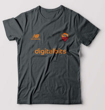 Load image into Gallery viewer, A.S. Roma 2021-22 T-Shirt for Men-Steel grey-Ektarfa.online
