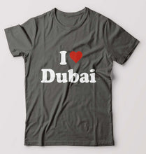 Load image into Gallery viewer, I Love Dubai T-Shirt for Men-Charcoal-Ektarfa.online
