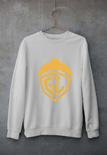 Load image into Gallery viewer, Mobile India (BGMI) Godlike Esport Unisex Sweatshirt for Men/Women-Grey Melange-Ektarfa.online
