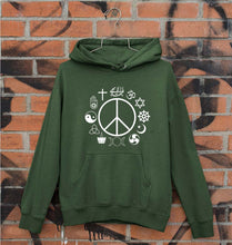 Load image into Gallery viewer, Religious Symbols Unisex Hoodie for Men/Women-Dark Green-Ektarfa.online
