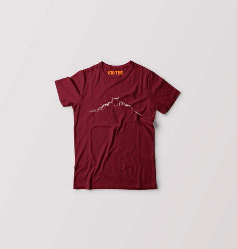 Batman Kids T-Shirt for Boy/Girl-Maroon-Ektarfa.online