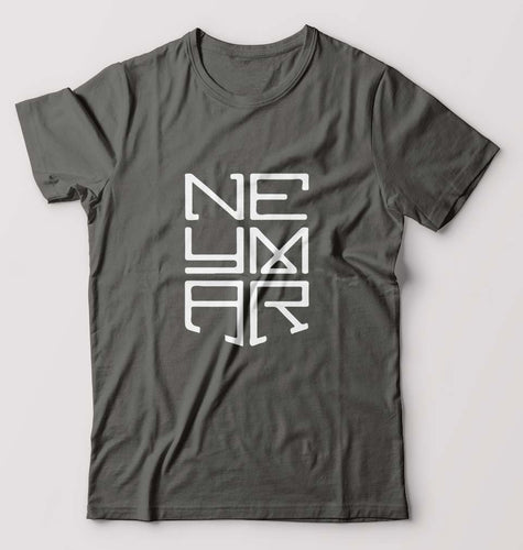 Neymar T-Shirt for Men-Charcoal-Ektarfa.online