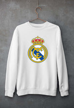 Load image into Gallery viewer, Real Madrid Unisex Sweatshirt for Men/Women-White-Ektarfa.online
