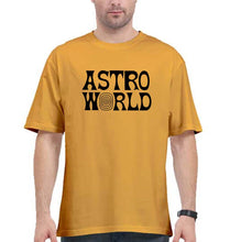 Load image into Gallery viewer, Astroworld Travis Scott Oversized T-Shirt for Men-Golden Yellow-Ektarfa.online
