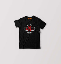 Load image into Gallery viewer, Rise &amp; Grind Gym Kids T-Shirt for Boy/Girl-Black-Ektarfa.online

