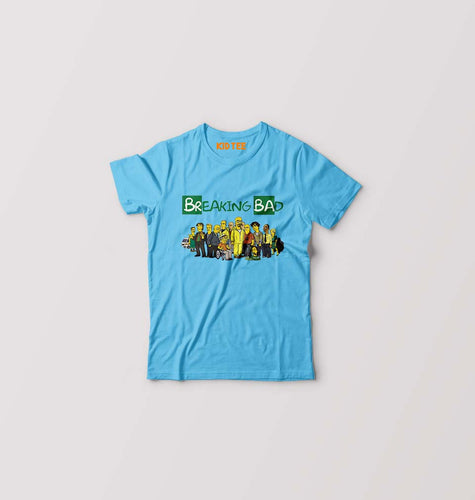 Breaking Bad Kids T-Shirt for Boy/Girl-Light Blue-Ektarfa.online