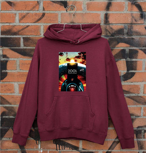 2001 A Space Odyssey Unisex Hoodie for Men/Women-Maroon-Ektarfa.online