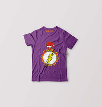 Load image into Gallery viewer, Flash Kids T-Shirt for Boy/Girl-Purple-Ektarfa.online
