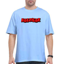 Load image into Gallery viewer, Baazigar Oversized T-Shirt for Men-Baby Blue-Ektarfa.online
