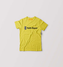 Load image into Gallery viewer, Rolls Royce Kids T-Shirt for Boy/Girl-Yellow-Ektarfa.online
