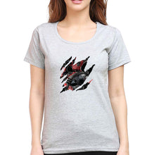 Load image into Gallery viewer, Deadpool T-Shirt for Women-Grey Melange-Ektarfa.online
