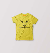 Load image into Gallery viewer, Lewis Hamilton F1 Kids T-Shirt for Boy/Girl-Yellow-Ektarfa.online
