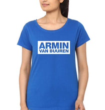 Load image into Gallery viewer, Armin Van Buuren T-Shirt for Women-Royal Blue-Ektarfa.online
