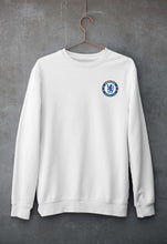 Load image into Gallery viewer, Chelsea Logo Unisex Sweatshirt for Men/Women-S(40 Inches)-White-Ektarfa.online

