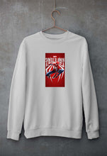 Load image into Gallery viewer, Spider Man Superhero Unisex Sweatshirt for Men/Women-Grey Melange-Ektarfa.online
