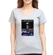 Load image into Gallery viewer, 2001 A Space Odyssey T-Shirt for Women-Grey Melange-Ektarfa.online
