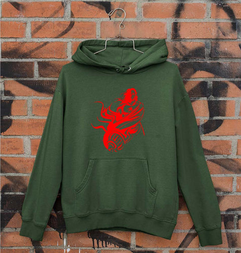 Hanuman Ji (God) Unisex Hoodie for Men/Women-Dark Green-Ektarfa.online