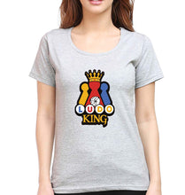 Load image into Gallery viewer, Ludo King T-Shirt for Women-Grey Melange-Ektarfa.online
