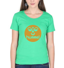 Load image into Gallery viewer, Hummel T-Shirt for Women-Flag Green-Ektarfa.online
