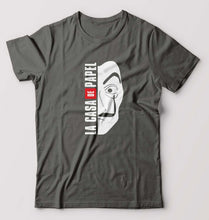 Load image into Gallery viewer, Money Heist T-Shirt for Men-Charcoal-Ektarfa.online

