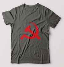 Load image into Gallery viewer, Communist party T-Shirt for Men-Charcoal-Ektarfa.online

