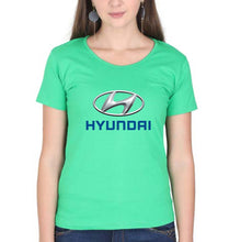 Load image into Gallery viewer, Hyundai T-Shirt for Women-Flag Green-Ektarfa.online
