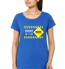 Load image into Gallery viewer, Gym Workout T-Shirt for Women-Royal Blue-Ektarfa.online
