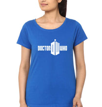 Load image into Gallery viewer, Doctor Who T-Shirt for Women-Royal Blue-Ektarfa.online
