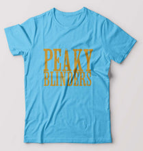 Load image into Gallery viewer, Peaky Blinders T-Shirt for Men-Light Blue-Ektarfa.online
