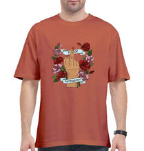 Load image into Gallery viewer, Fuck Patriarchy Oversized T-Shirt for Men-Coral-Ektarfa.online
