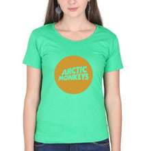 Load image into Gallery viewer, Arctic Monkeys T-Shirt for Women-Flag Green-Ektarfa.online
