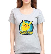Load image into Gallery viewer, Pokémon T-Shirt for Women-Grey Melange-Ektarfa.online
