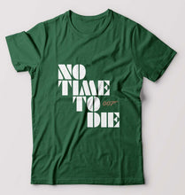 Load image into Gallery viewer, No Time To Die James Bond 007 T-Shirt for Men-Bottle Green-Ektarfa.online

