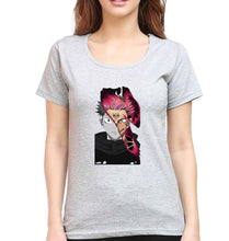 Load image into Gallery viewer, Sukuna Anime T-Shirt for Women-Grey Melange-Ektarfa.online
