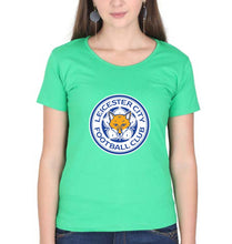 Load image into Gallery viewer, LEICESTER CITY T-Shirt for Women-Flag Green-Ektarfa.online
