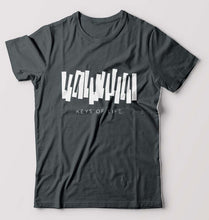 Load image into Gallery viewer, Piano T-Shirt for Men-Steel grey-Ektarfa.online
