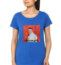 Load image into Gallery viewer, El Madrileño T-Shirt for Women-Royal Blue-Ektarfa.online
