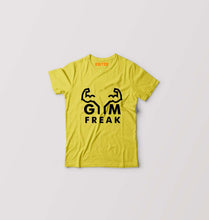 Load image into Gallery viewer, Gym Kids T-Shirt for Boy/Girl-Yellow-Ektarfa.online
