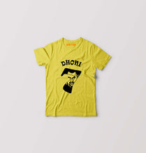 Load image into Gallery viewer, MS Dhoni (MSD) Kids T-Shirt for Boy/Girl-Yellow-Ektarfa.online
