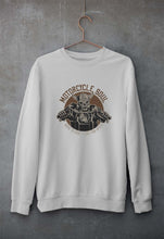 Load image into Gallery viewer, Motercycle Born To Ride Unisex Sweatshirt for Men/Women-Grey Melange-Ektarfa.online
